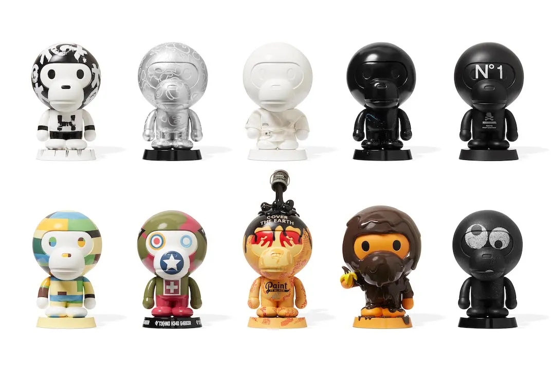 BABY MILO BY A BATHING APE 10 ARTISTS 8” FIGURE COLLECTIONが5/14 発売 (ア ベイシング エイプ)