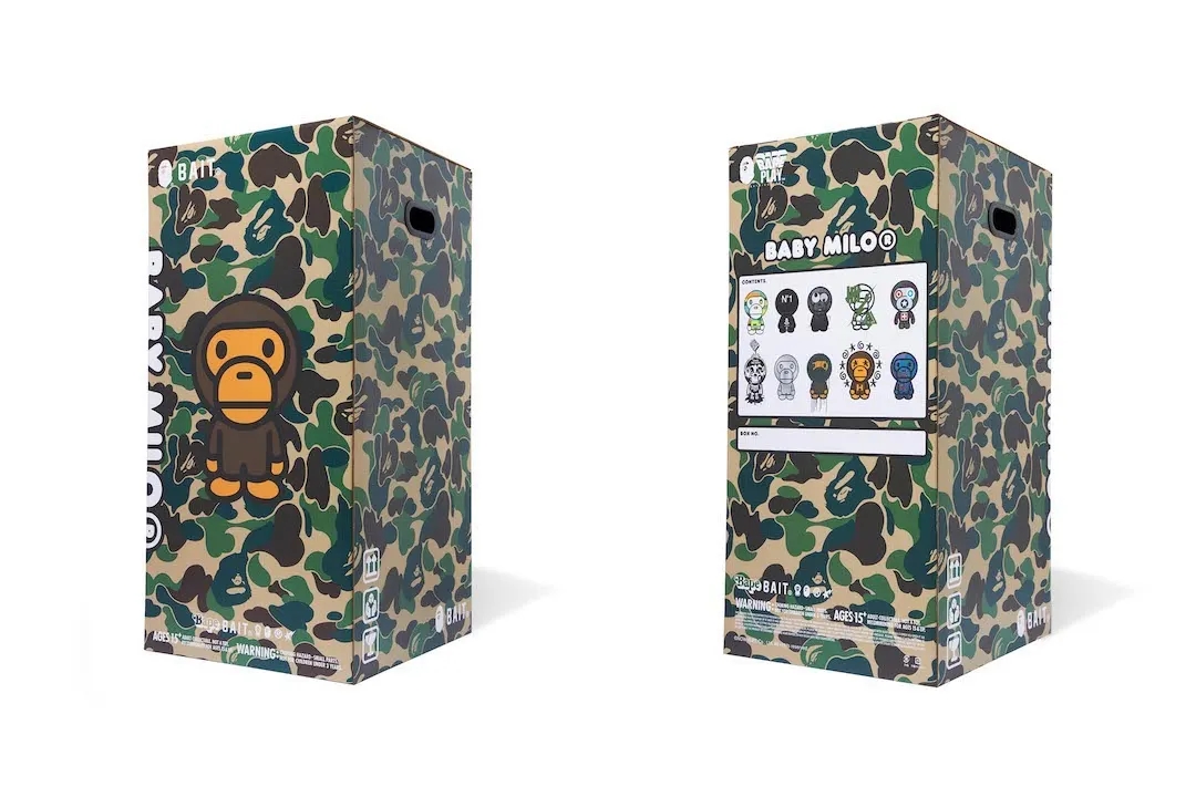 BABY MILO BY A BATHING APE 10 ARTISTS 8” FIGURE COLLECTIONが5/14 発売 (ア ベイシング エイプ)