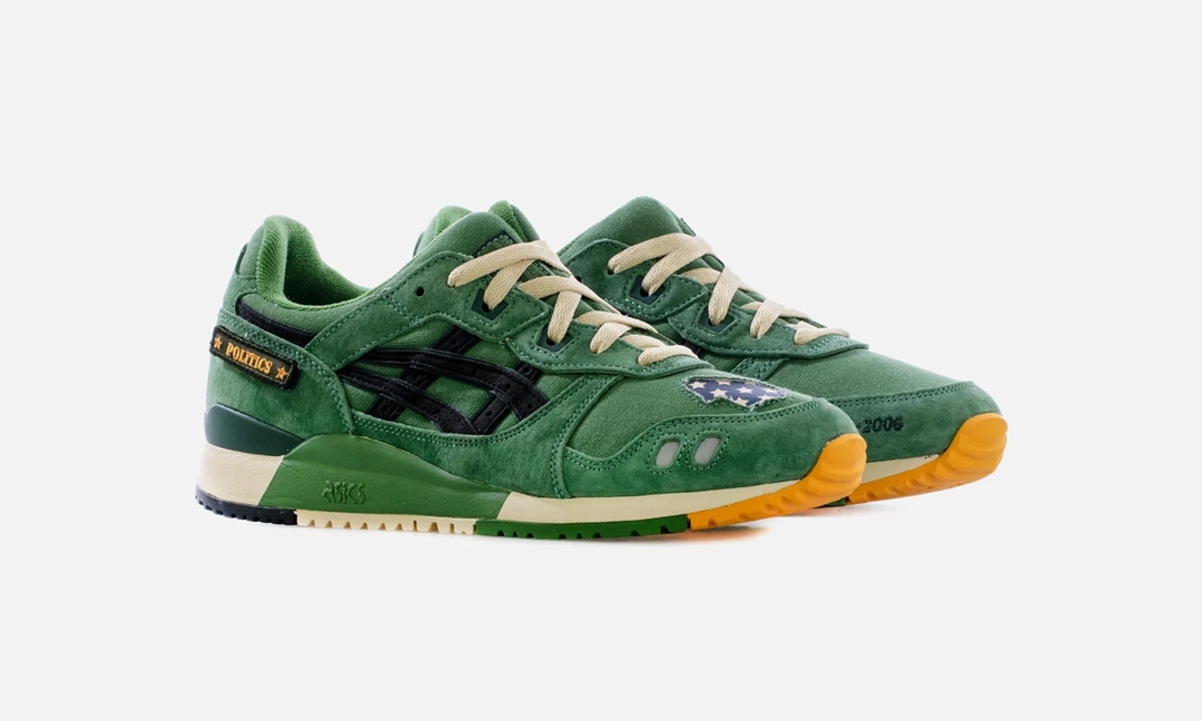 海外 5/30 発売！SNEAKER POLITICS × ASICS GEL-LYTE III OG “Green” (スニーカーポリティクス アシックス ゲルライト) [1201A516.300]