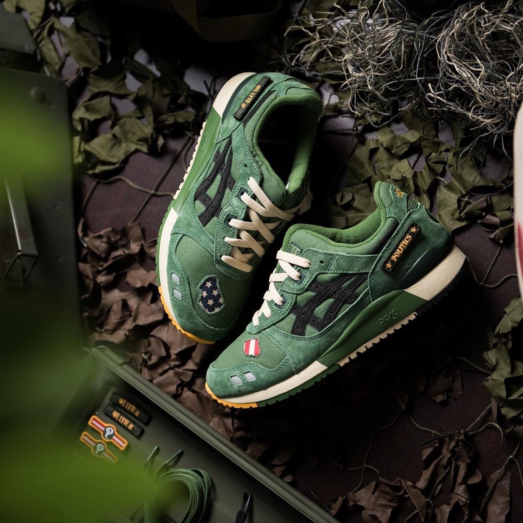 海外 5/30 発売！SNEAKER POLITICS × ASICS GEL-LYTE III OG “Green” (スニーカーポリティクス アシックス ゲルライト) [1201A516.300]