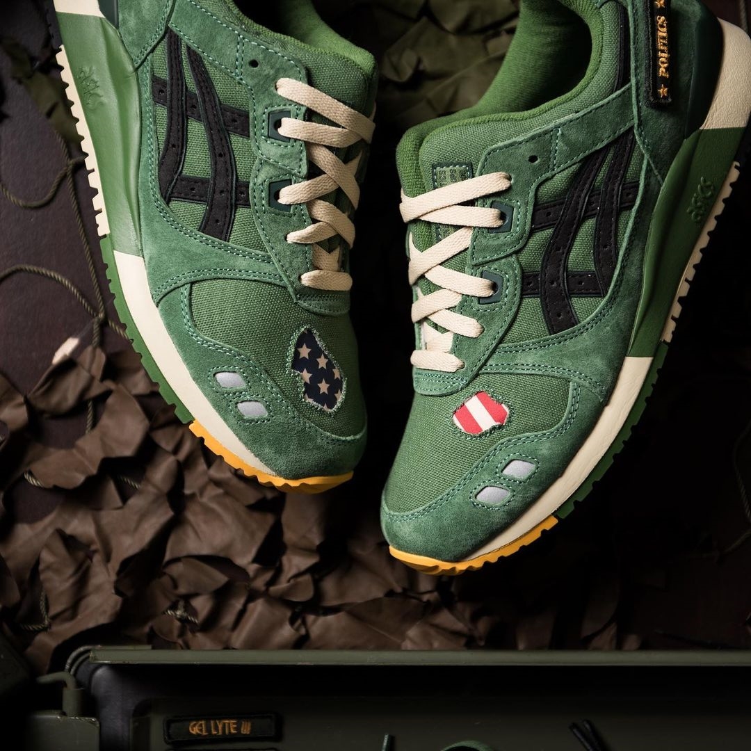 海外 5/30 発売！SNEAKER POLITICS × ASICS GEL-LYTE III OG “Green” (スニーカーポリティクス アシックス ゲルライト) [1201A516.300]