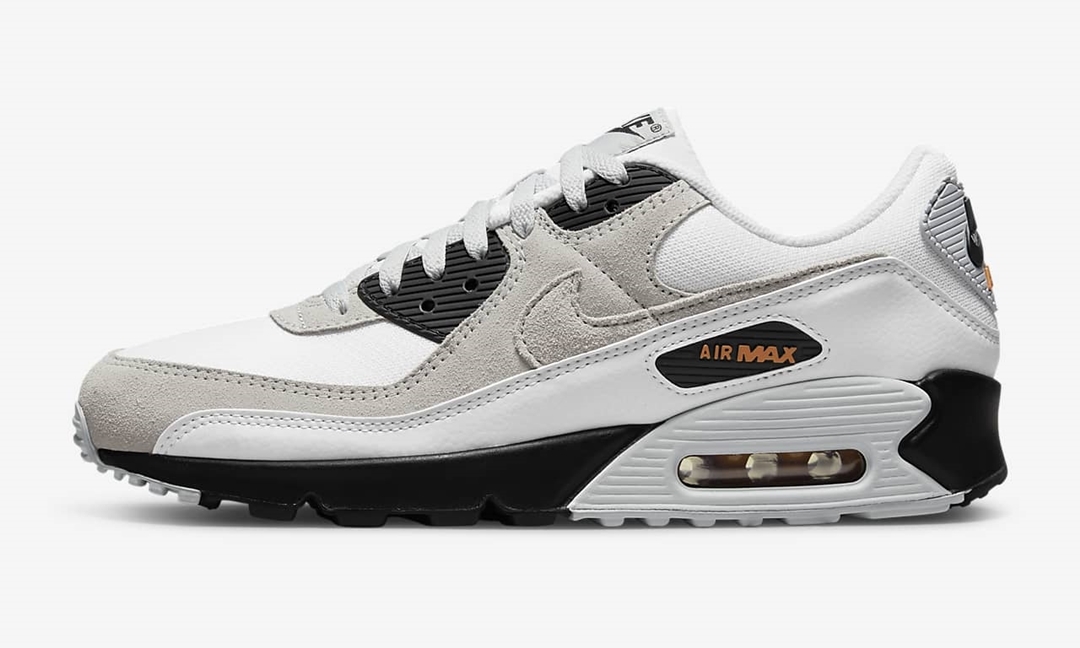 ナイキ エア マックス 90 “ホワイト/ブラック/ホットカリー” (NIKE AIR MAX 90 “White/Black/Hot Curry”) [DM0029-100]