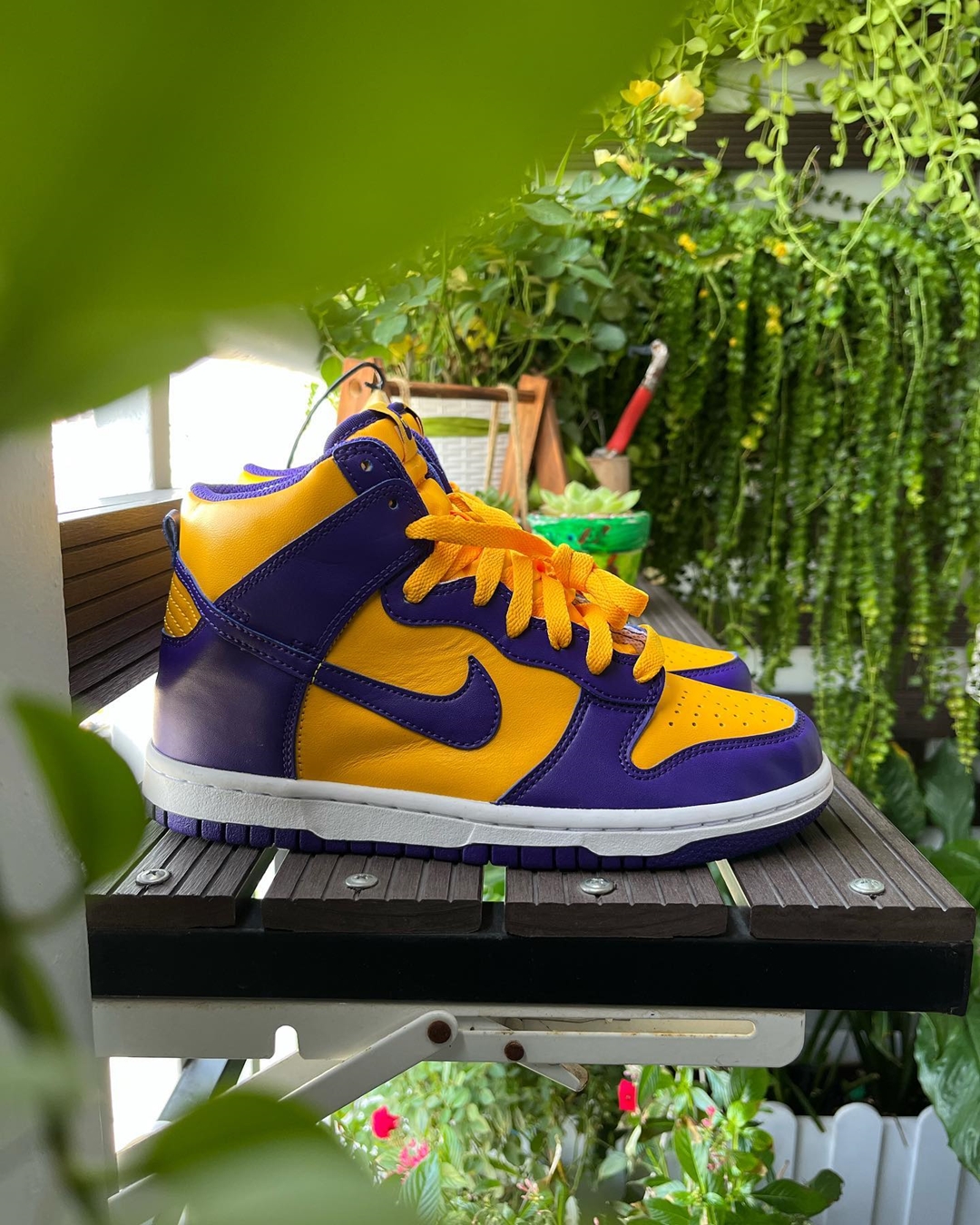 【国内 8/20 発売】ナイキ ダンク ハイ レトロ “レイカーズ/コートパープル” (NIKE DUNK HIGH RETRO “Lakers/Court Purple”) [DD1399-500]