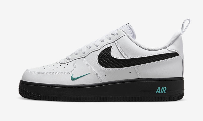 2022年 発売予定！ナイキ エア フォース 1 ロー “カットアウトスウッシュ/ホワイト/ブラック” (NIKE AIR FORCE 1 LOW “Cutout Swoosh/White/Black”) [DR0155-100]