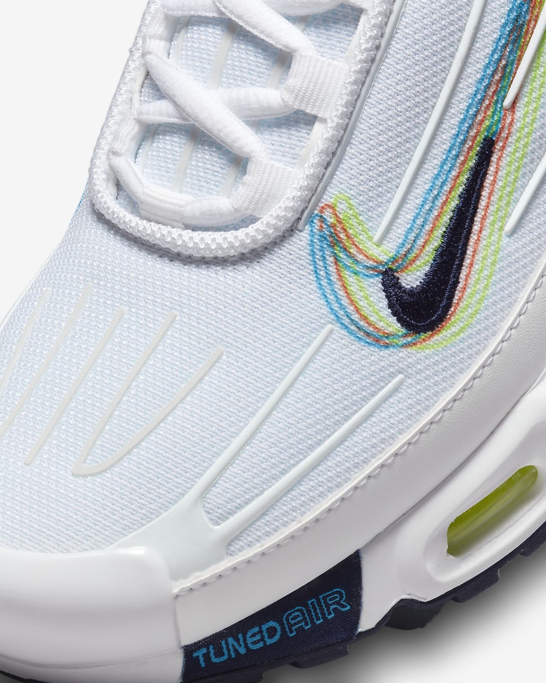 2022年 発売予定！ナイキ エア マックス プラス 3 “5スウッシュ/ホワイト/ボルト” (NIKE AIR MAX PLUS 3 “Five Swoosh/White/Volt”) [DV6823-100]