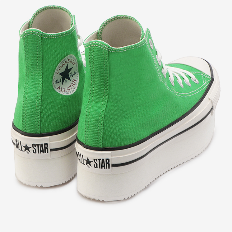 5/24 発売！ライトグリーン/ブラックの最新カラー！厚底 EVAソールを採用した CONVERSE ALL STAR CHUNKYLINE HI (コンバース オールスター チャンキーライン HI)