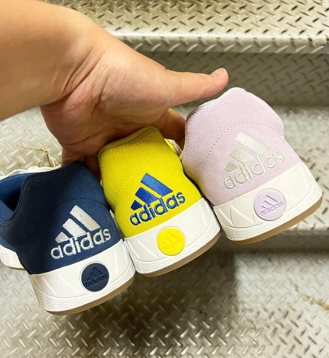 【7月以降 発売予定】adidas ADIMATIC “Yellow/Lavender/Navy” (アディダス アディマティック “イエロー/ラベンダー/ネイビー”)