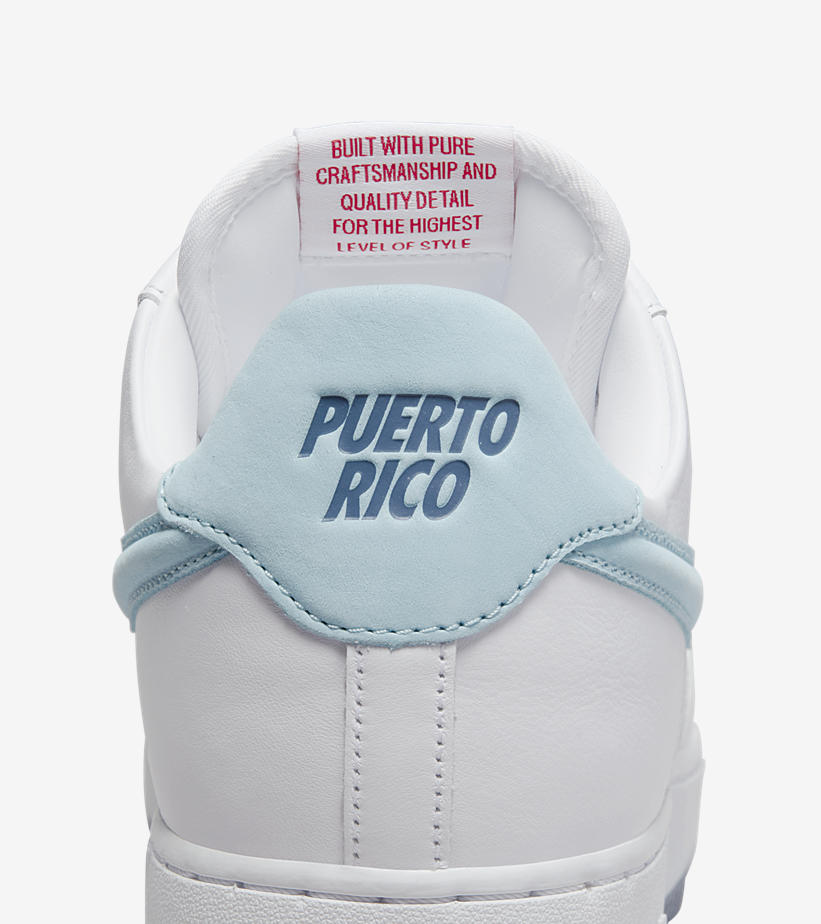 海外 6/4 発売予定！ナイキ エア フォース 1 ロー QS “プエルトリコ/ホワイト/ブルー” (NIKE AIR FORCE 1 LOW QS “Puerto Rico/White/Blue”) [DQ9200-100]