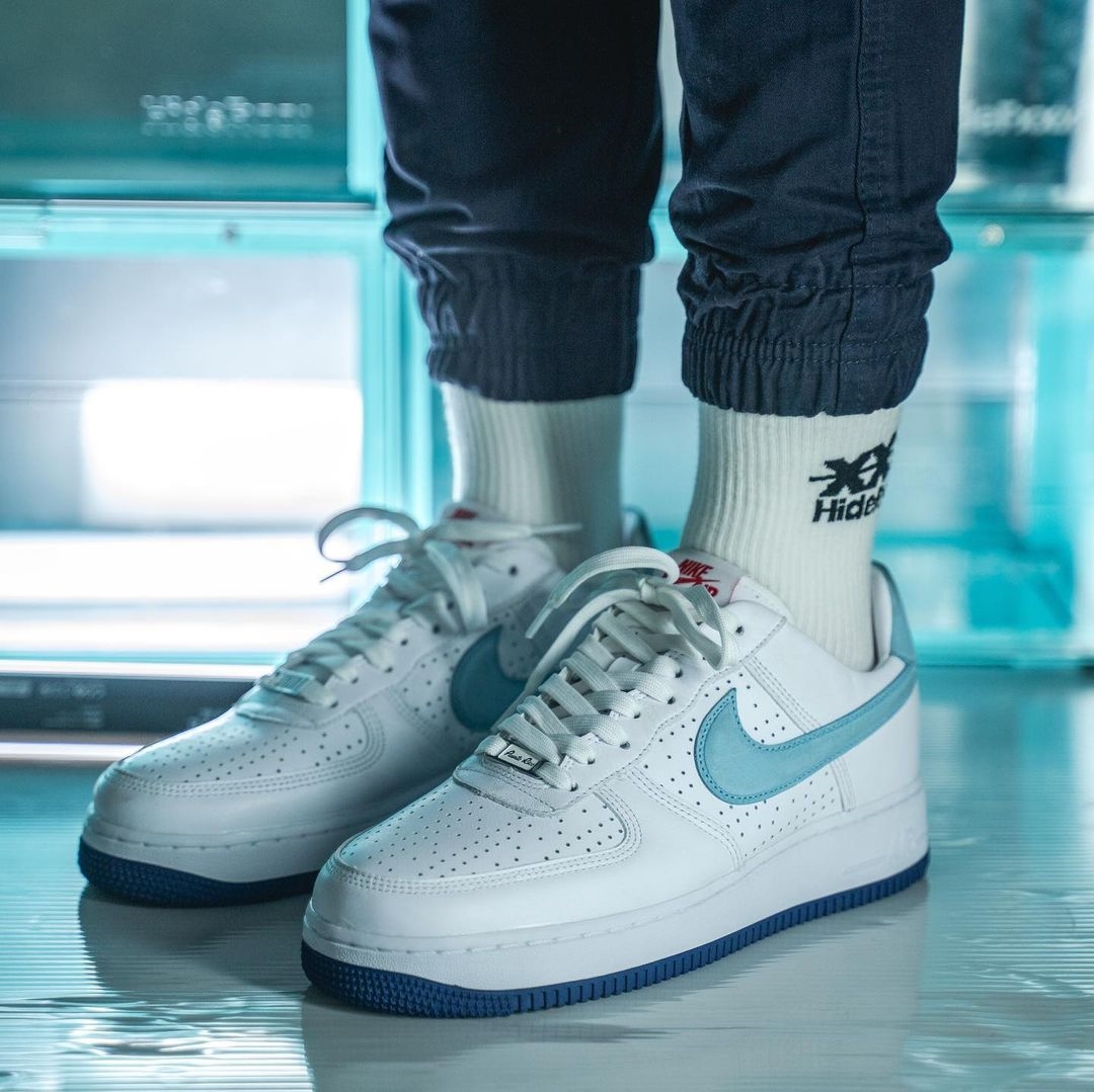 海外 6/4 発売予定！ナイキ エア フォース 1 ロー QS “プエルトリコ/ホワイト/ブルー” (NIKE AIR FORCE 1 LOW QS “Puerto Rico/White/Blue”) [DQ9200-100]