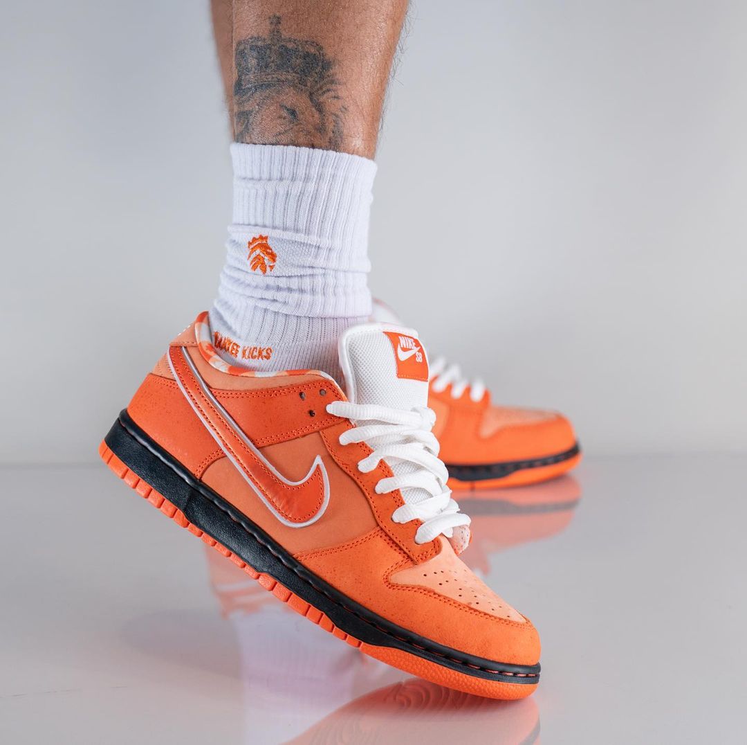 【国内 2/28 発売】コンセプツ × ナイキ SB ダンク ロー “オレンジロブスター” (Concepts NIKE SB DUNK LOW “Orange Lobster”) [FD8776-800]