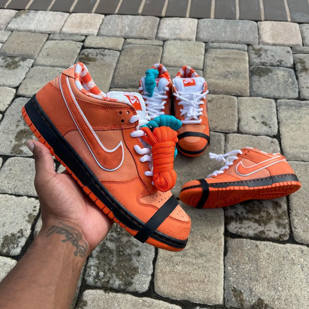 【国内 2/28 発売】コンセプツ × ナイキ SB ダンク ロー “オレンジロブスター” (Concepts NIKE SB DUNK LOW “Orange Lobster”) [FD8776-800]