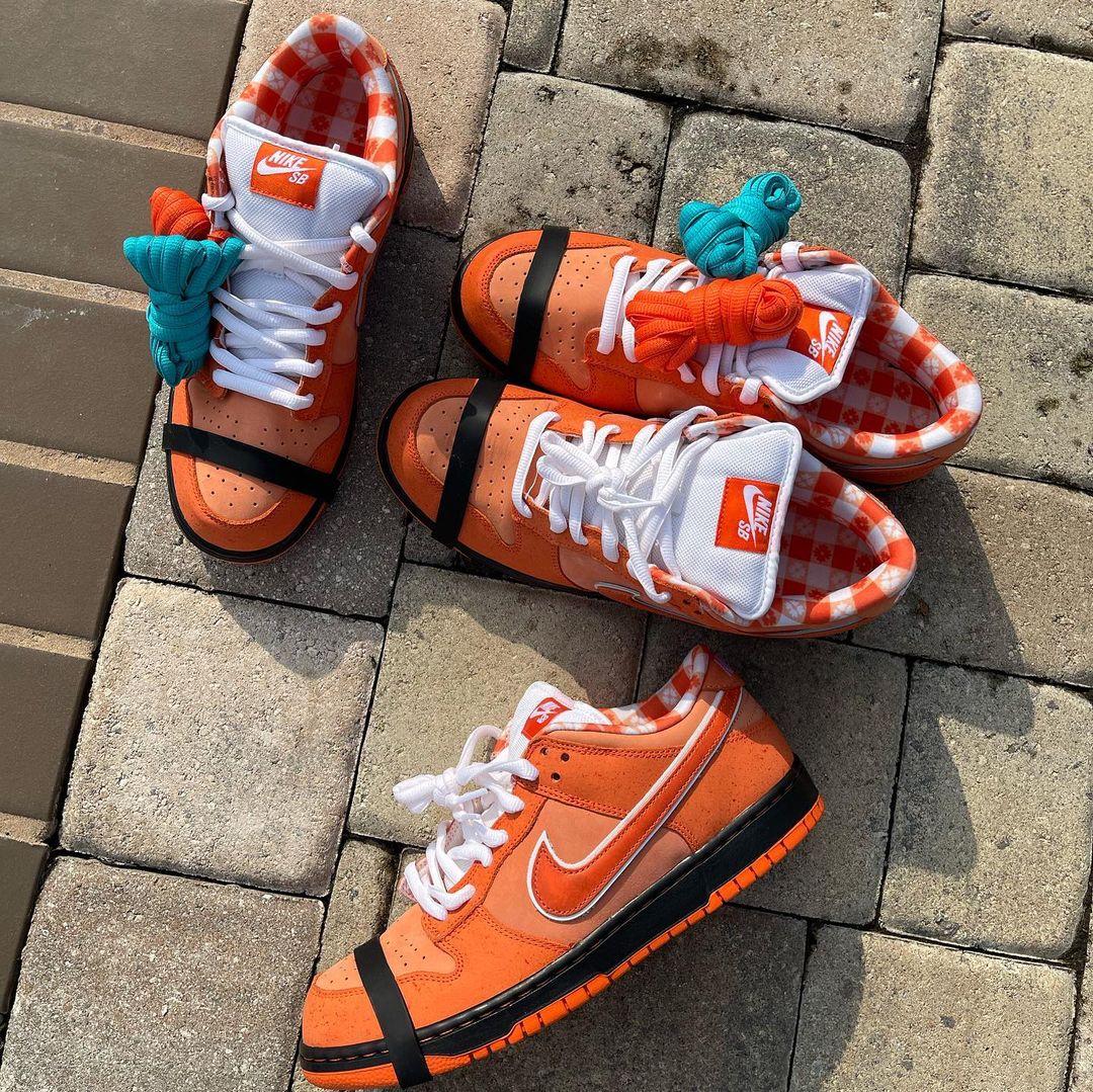 【国内 2/28 発売】コンセプツ × ナイキ SB ダンク ロー “オレンジロブスター” (Concepts NIKE SB DUNK LOW “Orange Lobster”) [FD8776-800]