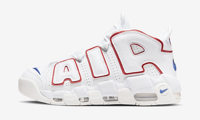 2022年 発売予定！ナイキ エア モア アップテンポ “ユーエスエー/ホワイト/レッド/ブルー” (NIKE AIR MORE UPTEMPO “USA/White/Red/Blue”) [DX2662-100]