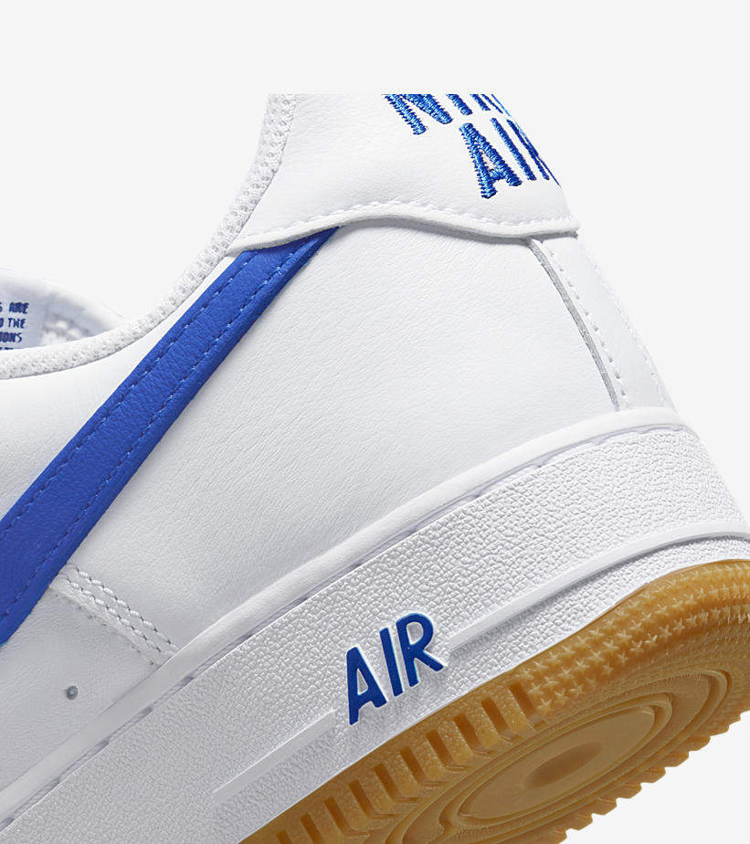 【国内 8/13 発売】ナイキ エア フォース 1 ロー “Since 82/ホワイト/ブルー” (NIKE AIR FORCE 1 LOW “Since 82/White/Blue”) [DJ3911-101]