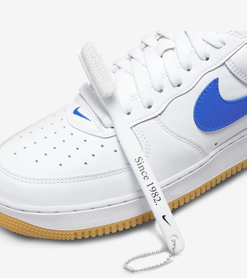 【国内 8/13 発売】ナイキ エア フォース 1 ロー “Since 82/ホワイト/ブルー” (NIKE AIR FORCE 1 LOW “Since 82/White/Blue”) [DJ3911-101]