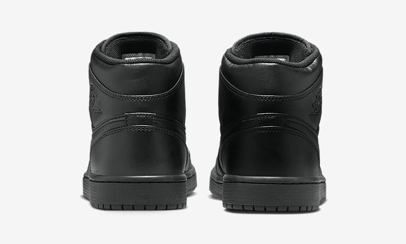 海外発売！ナイキ エア ジョーダン 1 ミッド “トリプルブラック” (NIKE AIR JORDAN 1 MID “Triple Black”) [554724-093]