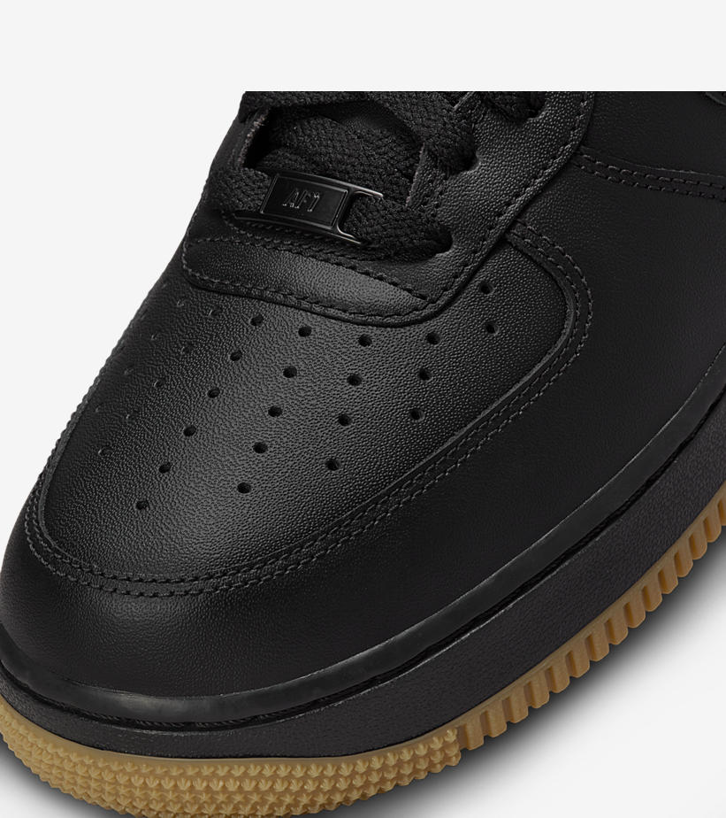 2022年 発売予定！ナイキ エア フォース 1 ロー “ブラック/ガム” (NIKE AIR FORCE 1 LOW “Black/Gum”) [DZ4404-001]