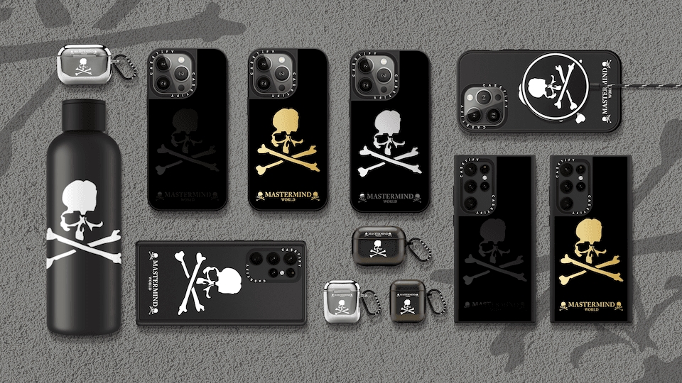 CASETiFY × MASTERMIND WORLD コラボレーションが5/23 13:00~発売 (ケースティファイ マスターマインド ワールド)