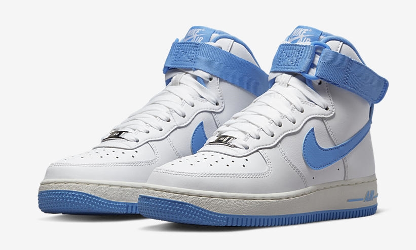 2022年 発売予定！ナイキ エア フォース 1 ハイ "ホワイト/ユニバーシティブルー" (NIKE AIR FORCE 1 HIGH "White/University Blue") [DX3805-100]