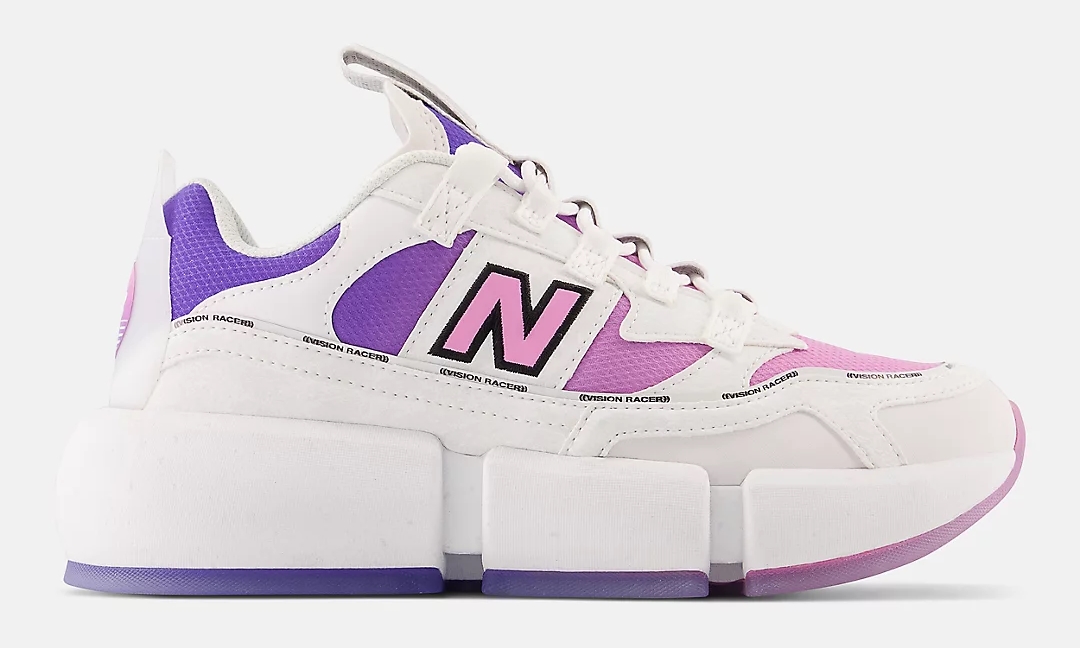 【国内 5/27 発売】Jaden Smith x New Balance Vision Racer MSVRCSSN “NB White/Mirage Violet” (ジェイデン・スミス ニューバランス ビジョン レーサー)