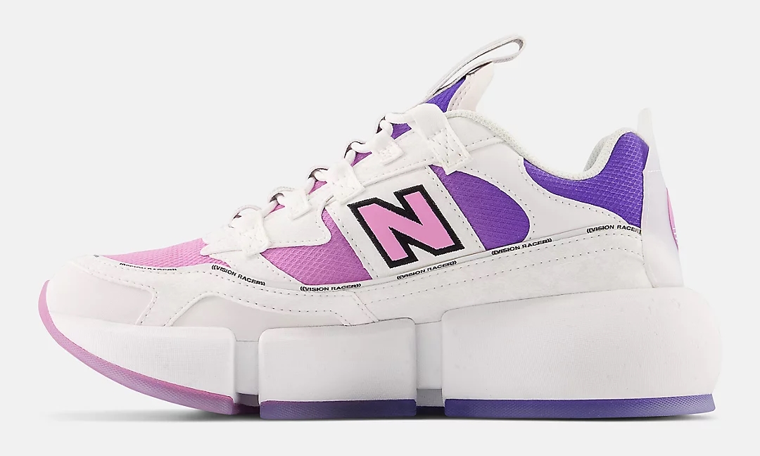 【国内 5/27 発売】Jaden Smith x New Balance Vision Racer MSVRCSSN “NB White/Mirage Violet” (ジェイデン・スミス ニューバランス ビジョン レーサー)