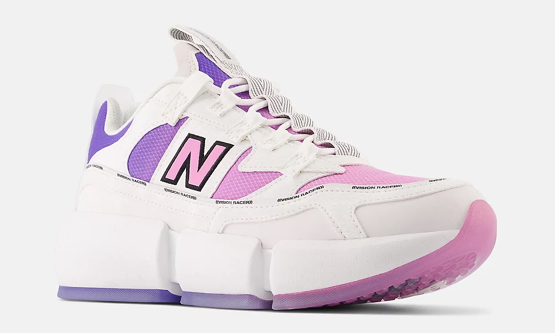 【国内 5/27 発売】Jaden Smith x New Balance Vision Racer MSVRCSSN “NB White/Mirage Violet” (ジェイデン・スミス ニューバランス ビジョン レーサー)