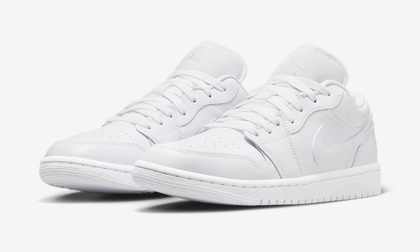 2022年 発売予定！ナイキ エア ジョーダン 1 ロー "トリプルホワイト" (NIKE AIR JORDAN 1 LOW "Triple White") [DV0990-111]