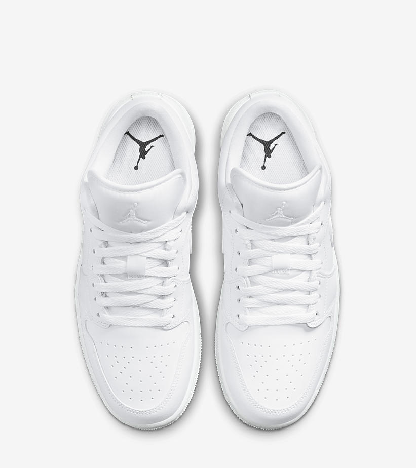 【国内 9/14 発売】ナイキ エア ジョーダン 1 ロー “トリプルホワイト” (NIKE AIR JORDAN 1 LOW “Triple White”) [DV0990-111]