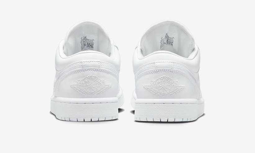 【国内 9/14 発売】ナイキ エア ジョーダン 1 ロー “トリプルホワイト” (NIKE AIR JORDAN 1 LOW “Triple White”) [DV0990-111]