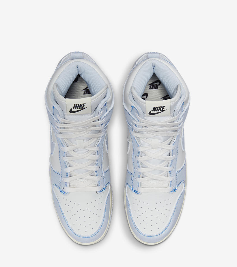 【国内 11/21 発売】ナイキ ダンク ハイ 1985 “ホワイト/ブルーデニム” (NIKE DUNK HIGH 1985 “White/Blue Denim”) [DQ8799-101]