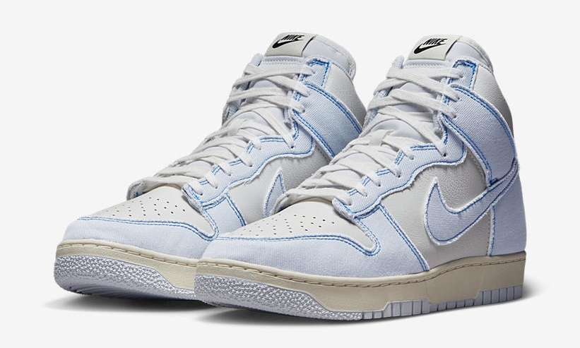 2022年 発売予定！ナイキ ダンク ハイ 1985 “ホワイト/ブルーデニム” (NIKE DUNK HIGH 1985 “White/Blue Denim”) [DQ8799-101]