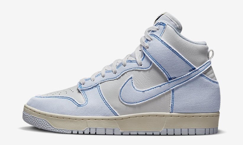 【国内 11/21 発売】ナイキ ダンク ハイ 1985 “ホワイト/ブルーデニム” (NIKE DUNK HIGH 1985 “White/Blue Denim”) [DQ8799-101]