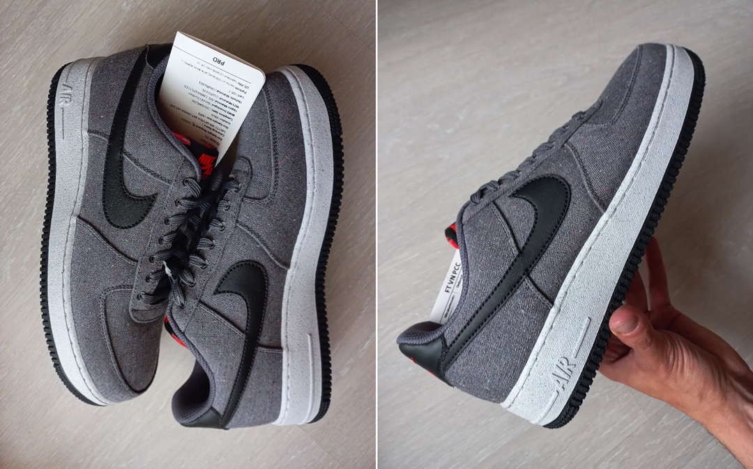 2022年 発売予定！ナイキ エア フォース 1 ロー フライレザー “グレー/ブラック” (NIKE AIR FORCE 1 LOW FLYLEATHER “Grey/Black”)