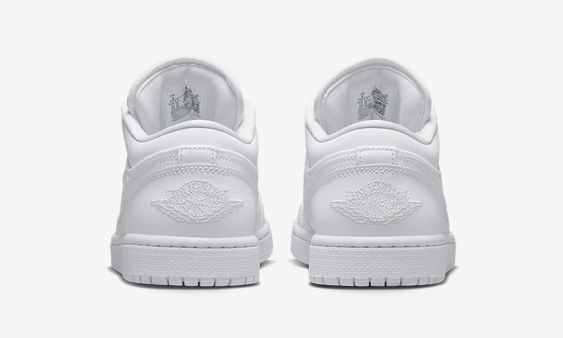 2022年 発売！ナイキ エア ジョーダン 1 ロー キルティング “トリプルホワイト” (NIKE AIR JORDAN 1 LOW QUILTED “Triple White”) [DB6480-100]