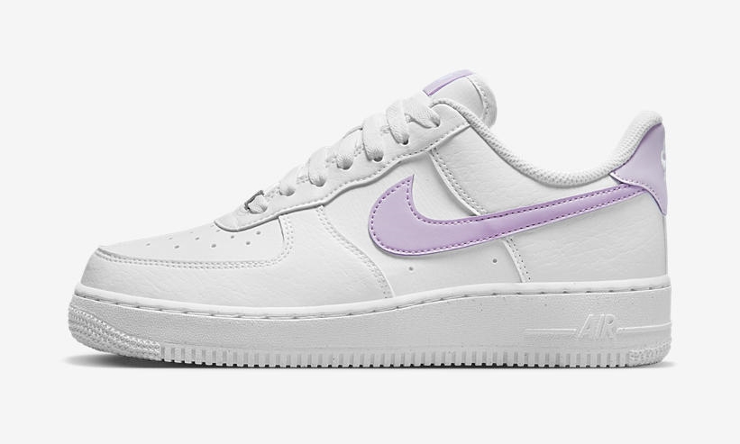 【国内 6/16 発売】ナイキ エア フォース 1 ロー “ネクスト ネイチャー/ホワイト/ライラック” (NIKE AIR FORCE 1 LOW “Next Nature/White/Lilac”) [DN1430-105]