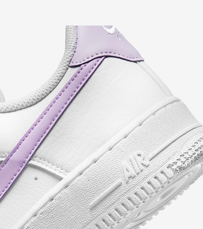 【国内 6/16 発売】ナイキ エア フォース 1 ロー “ネクスト ネイチャー/ホワイト/ライラック” (NIKE AIR FORCE 1 LOW “Next Nature/White/Lilac”) [DN1430-105]