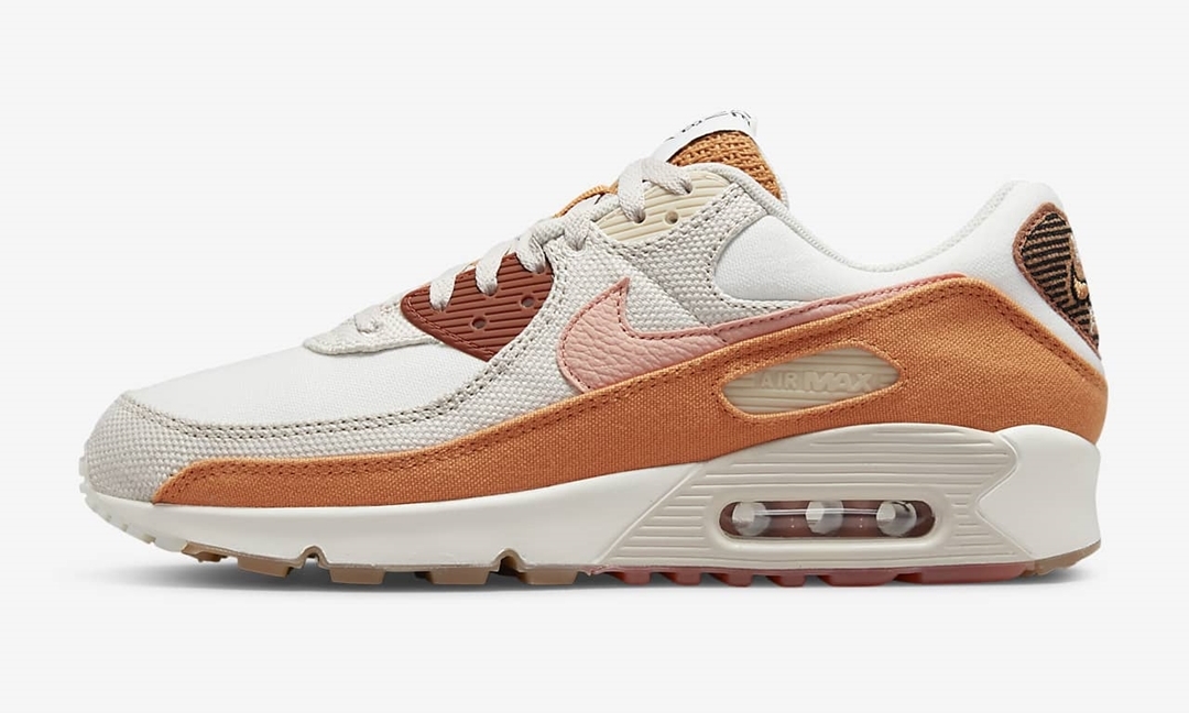 海外発売！ナイキ エア マックス 90 “サンクラブ/セイル/ライトオールウッドブラウン” (NIKE AIR MAX 90 “Sun Club/Sail/Light Orewood Brown”) [DM0036-100]