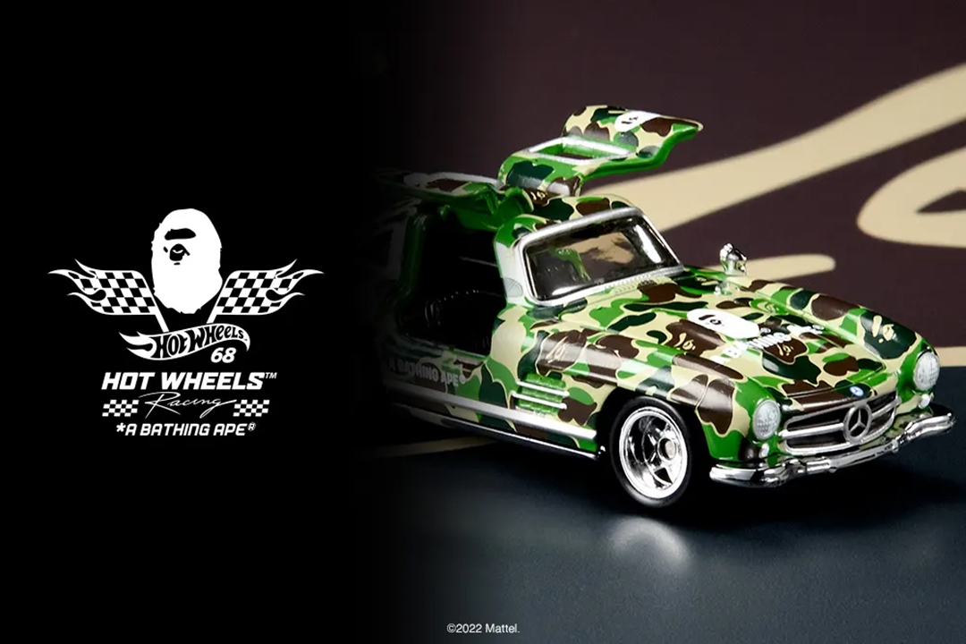 A BATHING APE × HOT WHEELS コラボコレクションが5/28 発売 (ア ベイシング エイプ ホットウィール)