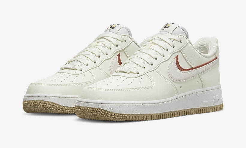 2022年 発売予定！ナイキ エア フォース 1 ロー “82/セイル/ラスト” (NIKE AIR FORCE 1 LOW “82/Sail/Rust”) [DX6065-101]