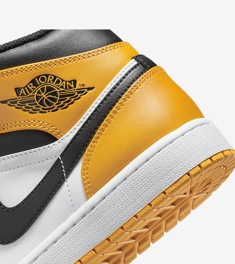 【国内 8/20 発売】ナイキ エア ジョーダン 1 ミッド “イエロートゥ” (NIKE AIR JORDAN 1 MID “Yellow Toe”) [554724-701/554725-701]