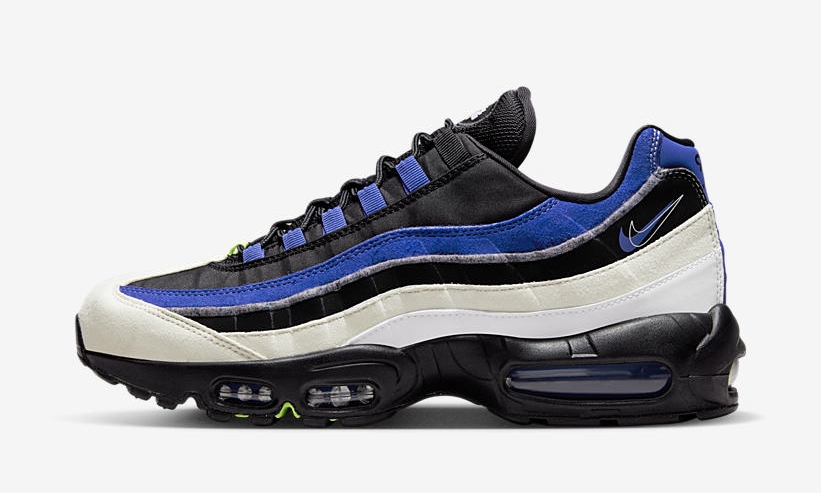 2022年 発売予定！ナイキ エア マックス 95 “ネクスト ネイチャー/ブラック/ロイヤル” (NIKE AIR MAX 95 “Next Nature/Black/Royal”) [DQ0268-001]