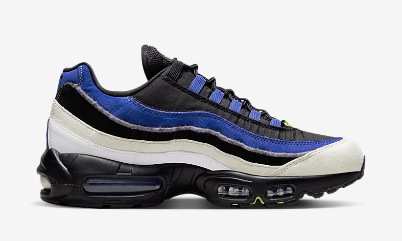 2022年 発売予定！ナイキ エア マックス 95 “ネクスト ネイチャー/ブラック/ロイヤル” (NIKE AIR MAX 95 “Next Nature/Black/Royal”) [DQ0268-001]