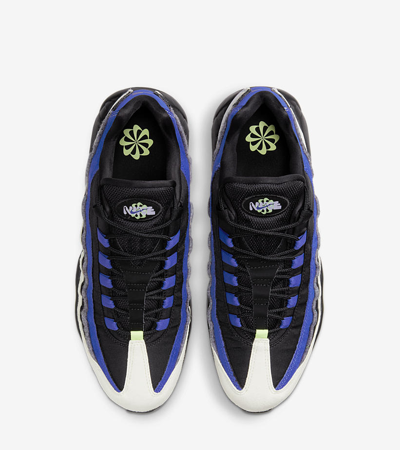 2022年 発売予定！ナイキ エア マックス 95 “ネクスト ネイチャー/ブラック/ロイヤル” (NIKE AIR MAX 95 “Next Nature/Black/Royal”) [DQ0268-001]