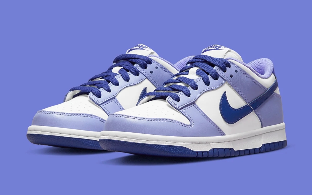 NIKE GS DUNK LOW "UNIVERSITY BLUE"24.5