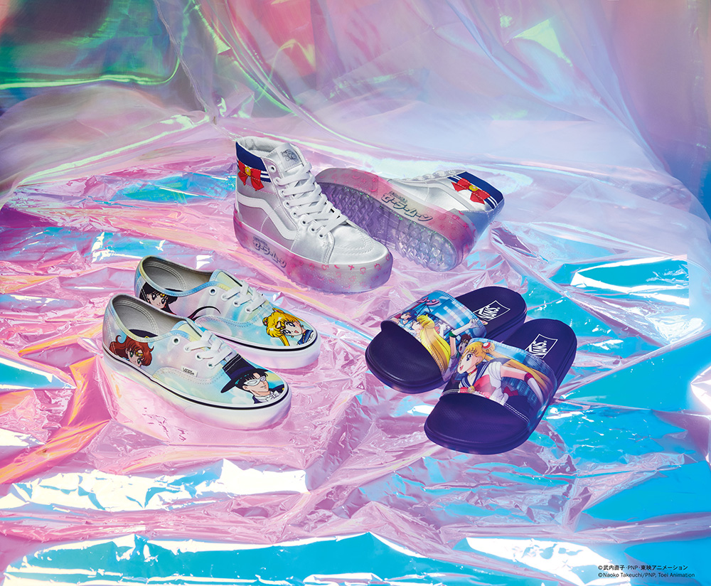 美少女戦士セーラームーン × VANS コラボが「愛と友情」をテーマに6/17 発売 (バンズ Pretty Guardian Sailor Moon)