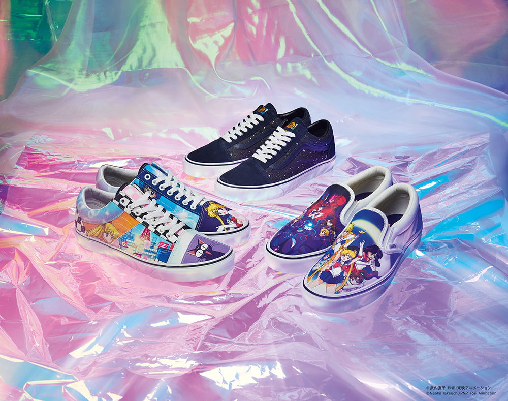 美少女戦士セーラームーン × VANS コラボが「愛と友情」をテーマに6/17 発売 (バンズ Pretty Guardian Sailor Moon)