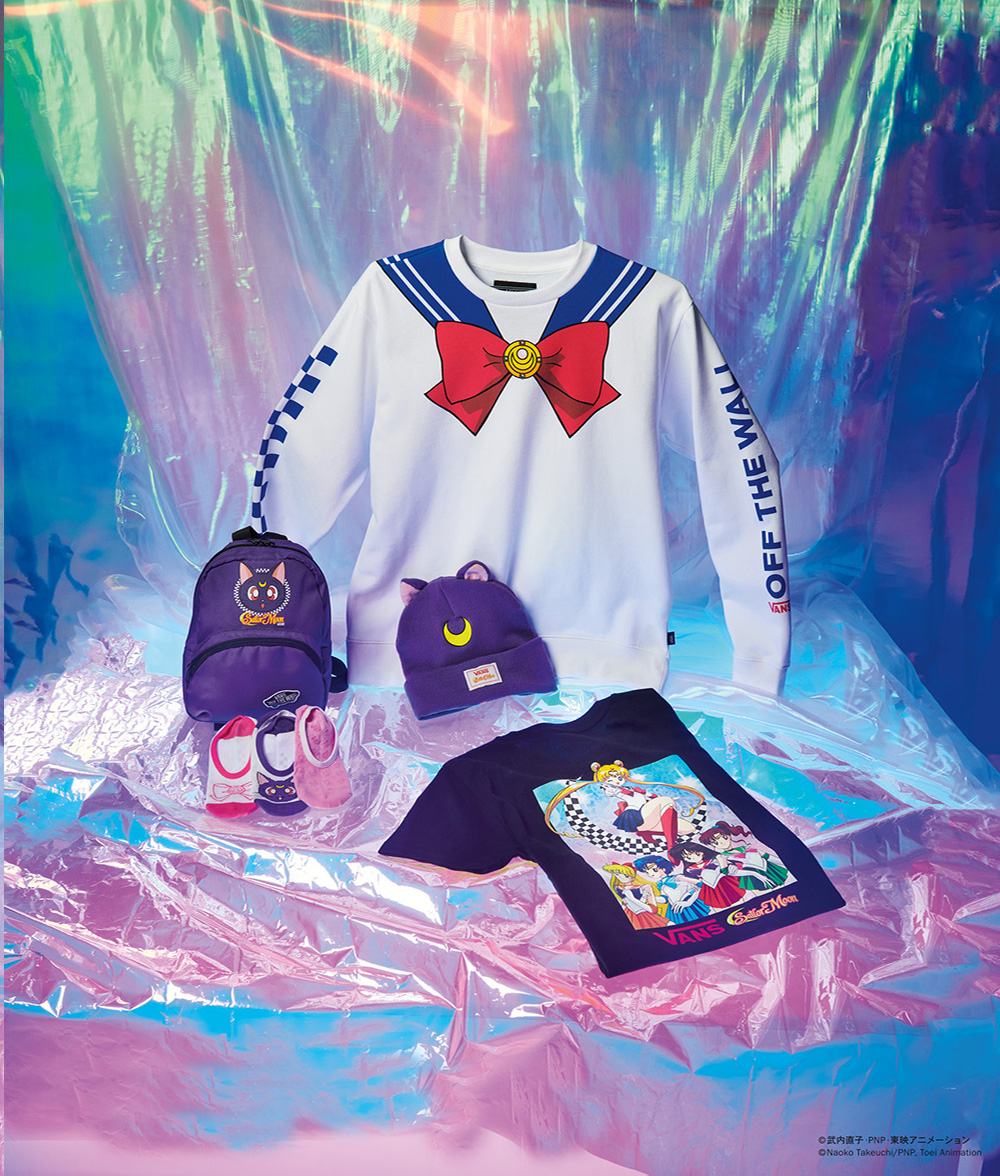 美少女戦士セーラームーン × VANS コラボが「愛と友情」をテーマに6/17 発売 (バンズ Pretty Guardian Sailor Moon)