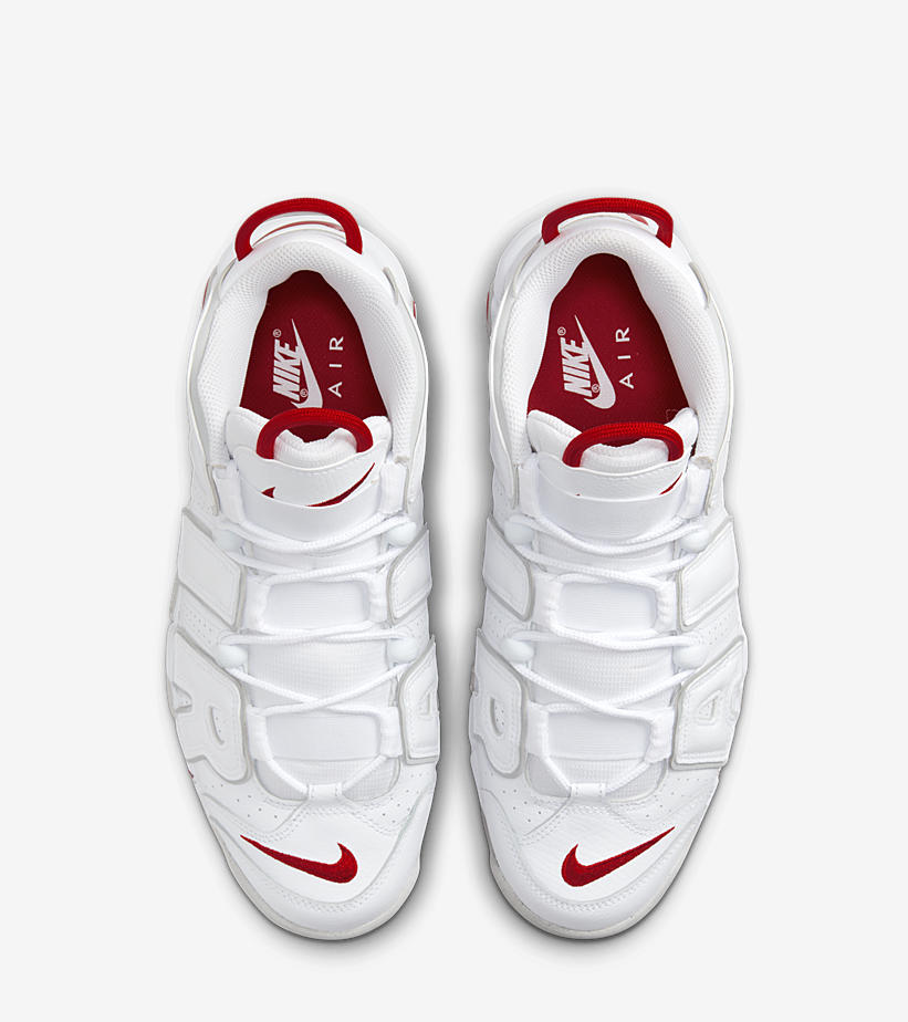 2022年 発売予定！ナイキ エア モア アップテンポ “ホワイト/グレー/レッド” (NIKE AIR MORE UPTEMPO “White/Grey/Red”) [DX8965-100]