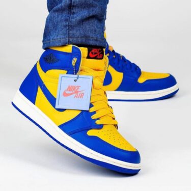 【国内 2/17 発売】ナイキ ウィメンズ エア ジョーダン 1 ハイ OG “リバースレイニー” (NIKE WMNS AIR JORDAN 1 HIGH OG “Reverse Laney”) [FD2596-700]