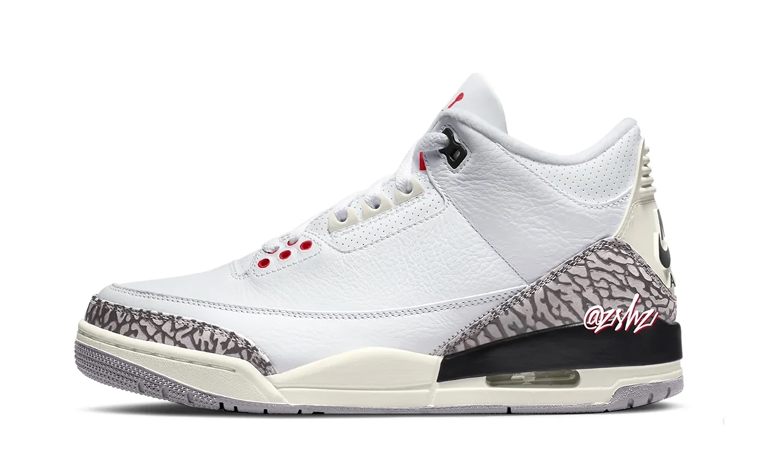 【国内 5/9 発売】ナイキ エア ジョーダン 3 “ホワイトセメント リイマジンド” (NIKE AIR JORDAN 3 “White Cement Reimagined”) [DN3707-100]